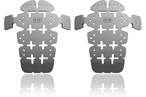M-Tac Knee Pad Inserts for Men and Women (2 PCs) - A Pair of Knee Pads for Construction and Tactical Pants - Memory Foam Knee Pads for Work (Gray)