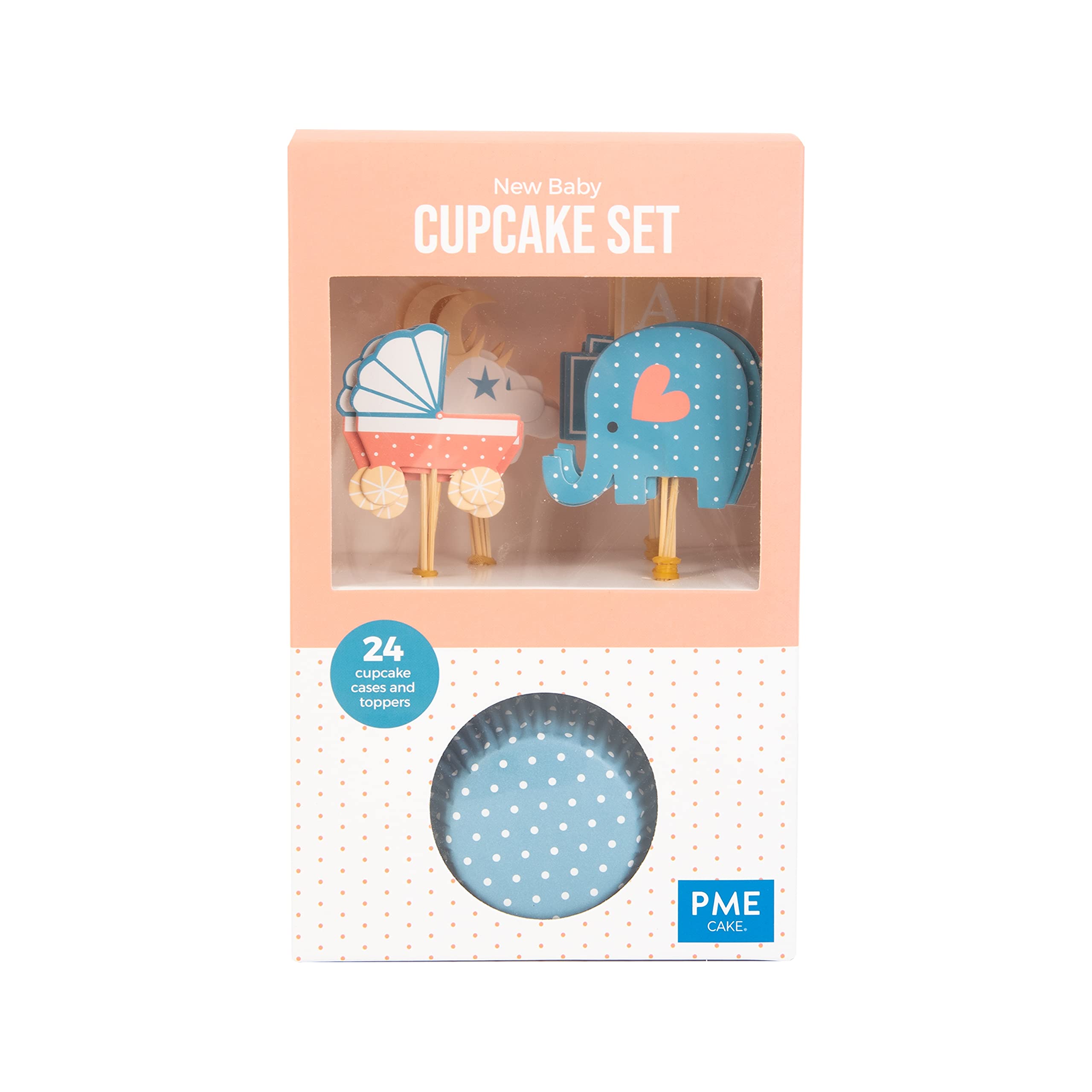 PME Cupcake Set - New Baby, Set of 24