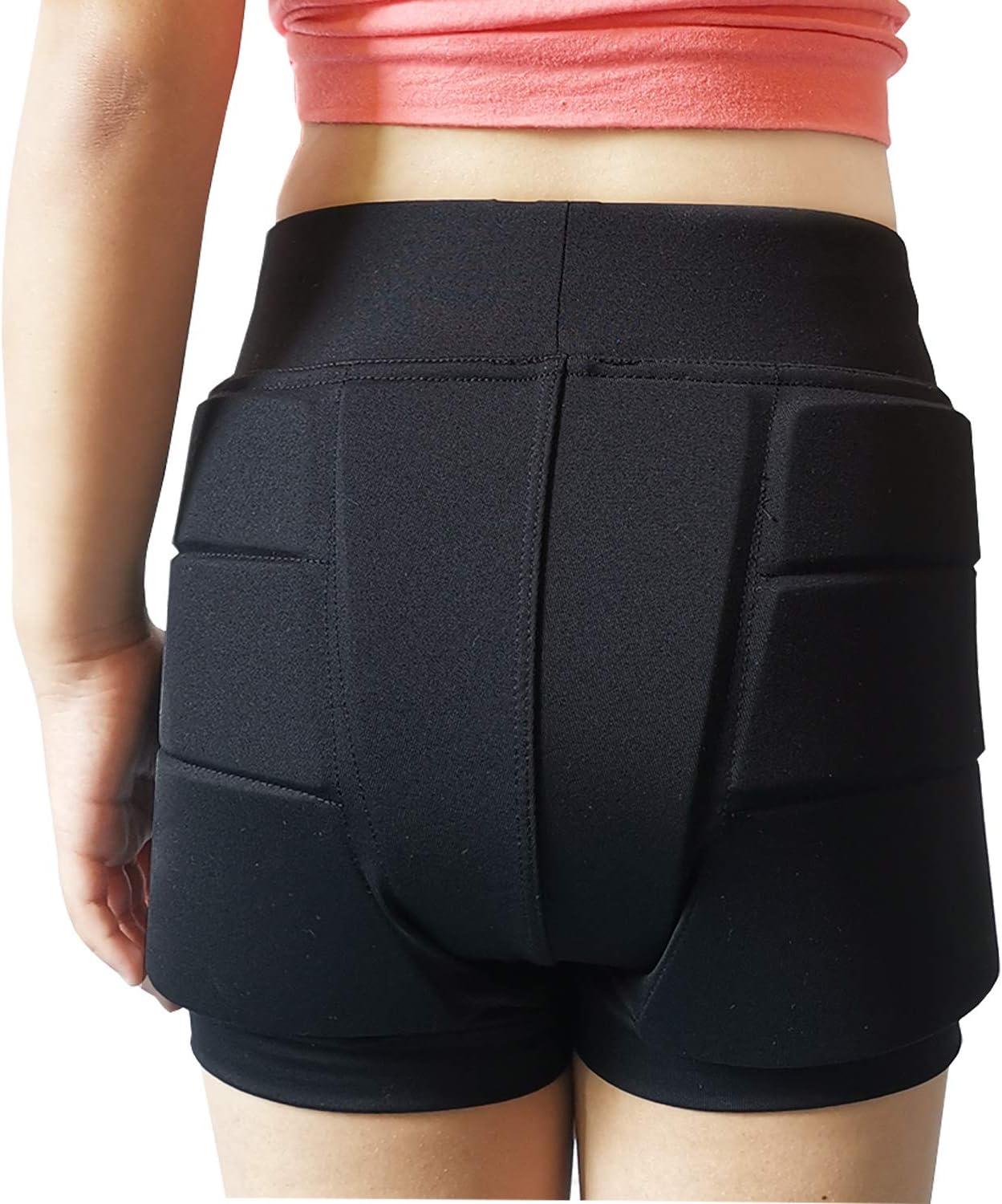 Youper Youth Girls Protective Padded Shorts for Skating, Figure Skating, Skateboarding, Snowboard, Skiing, 3D Protection for Butt, Hip & Tailbone