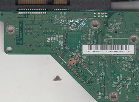 WD5000AAKX-22ERMA0, 2061-771640-003 AJ, WD SATA 3.5 Leiterplatte (PCB)