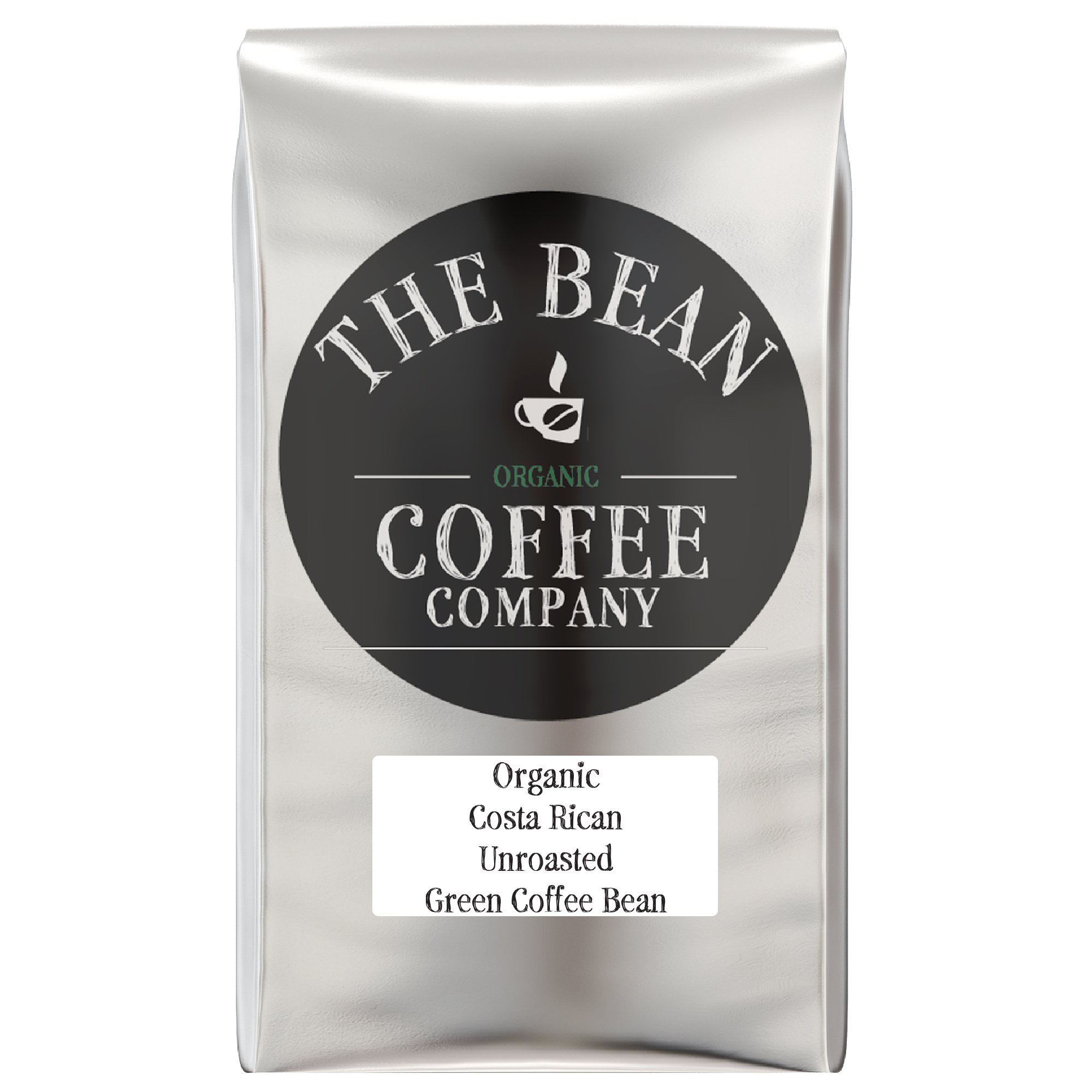 The Bean Coffee Company Organic Unroasted Green Coffee Beans, Costa