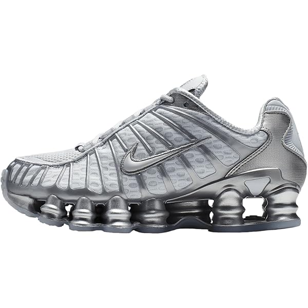 Amazon.com | Nike Shox TL Shoes (HQ4049-001, Metallic Silver