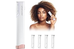 Littlelucky Sonic Dermaplaning Tool for Face,Rechargeable Dermaplane Razor for Women with LED Light,3 Speed Levels,for Facial