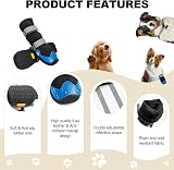 OHCOZZY Dog Shoes Reflective Straps Waterproof Anti-Slip Boots S Blue view 3