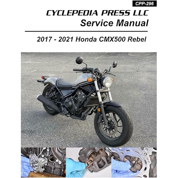 1985-2016 Honda CMX250C Rebel 250 Cyclepedia Printed Motorcycle