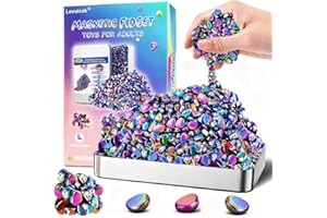 580 Pcs Sensory Toys for Adults - Magnetic Putty, Stress Relief Toys for Adults, Magnetic Toys & Fidget Magnets - Ultimate An