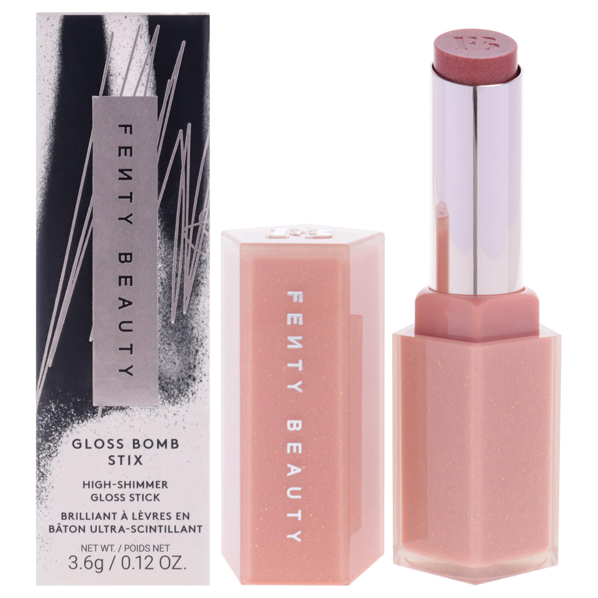 Gloss Bomb Stix Shimmer – 01 Fenty Glow by Fenty Beauty for Women – 0.12 oz Lipstick