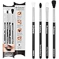 Eyeshadow Brush Set Blending Brushes - Eye Makeup Brushes Eyeshadow Kit - Smoky Eye Brush Set - For Shading or Blending of Eye Shadow Cream Powder Highlighter