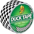 Duck Brand Duck Printed Duct Tape, Checker, 1.88 Inches x 10 Yards, Single Roll (280410)