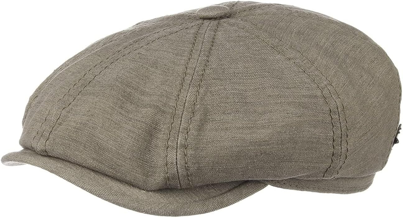 Stetson Fairbank Coppola in Cotone Uomo Made Germany Berretto Newsboy