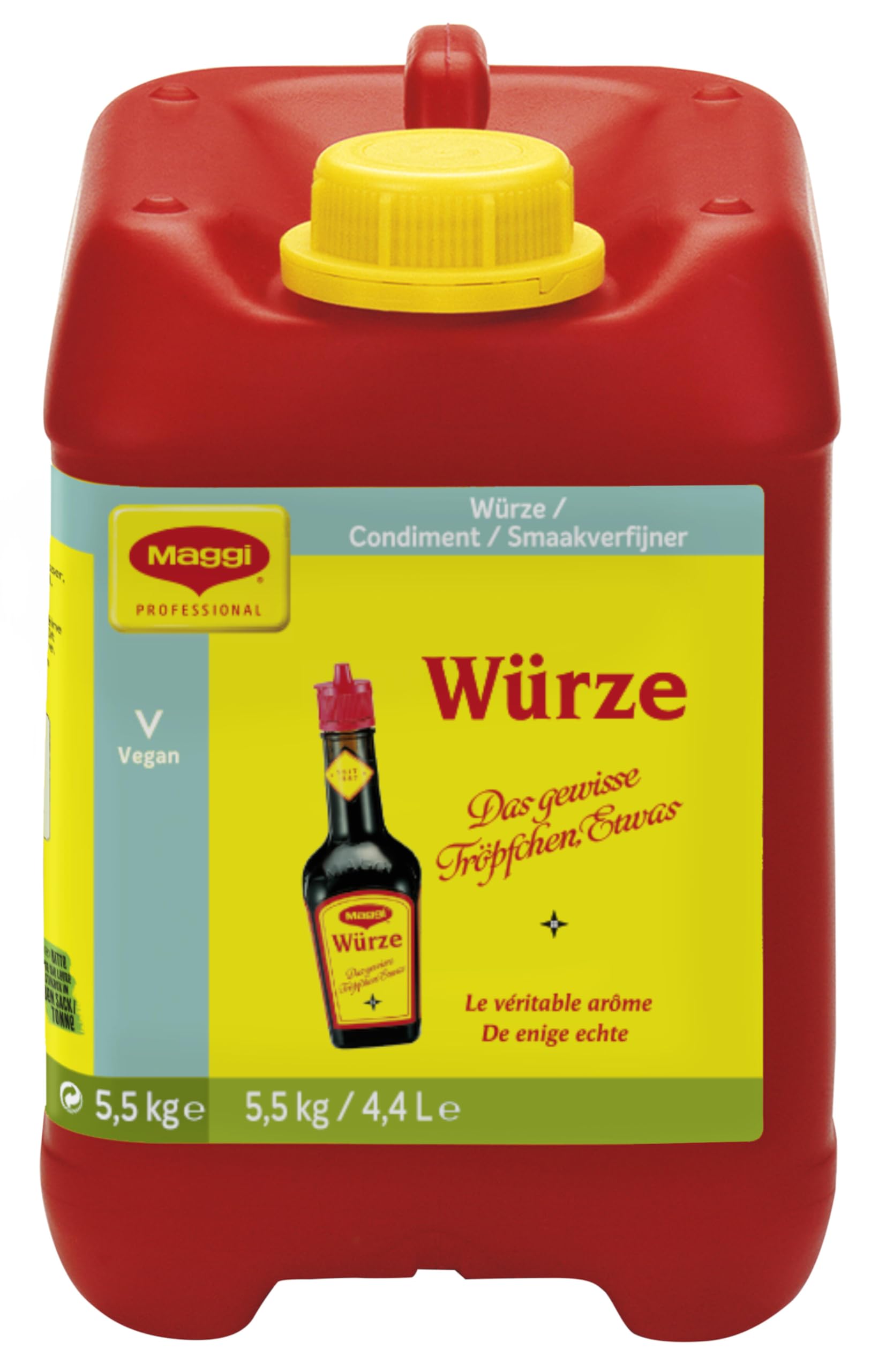 MAGGI Professional Würze, vegan, universell einsetzbar, 1er Pack (1 x 5,5kg Kanister) 2