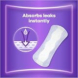 Always Discreet Incontinence Liners Long Plus - 20 High Absorbency, Odour view 5