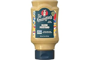 Sir Kensington's Mustard, Dijon, Gluten Free, Certified Vegan, Non- GMO Project Verified, from 100% Grade-A Mustard Seeds, Shelf-Stable, 9 oz