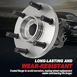 Pair 515065 4WD Front Wheel Bearing Hub Assembly