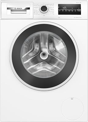 , Máquina de lavar, Série 4, 8 kg, Iron Assist, branca, WAN24280ES