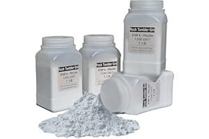 HDongany 4 LBS Premium Aluminum Rock Tumbler Grit for Step 4 - Final Polish Grit(1200#), Compatible with Any Brand Tumbler, Stone Polisher,Rock Polisher,Rock Polishing Grit Media (STEP4-4LB)