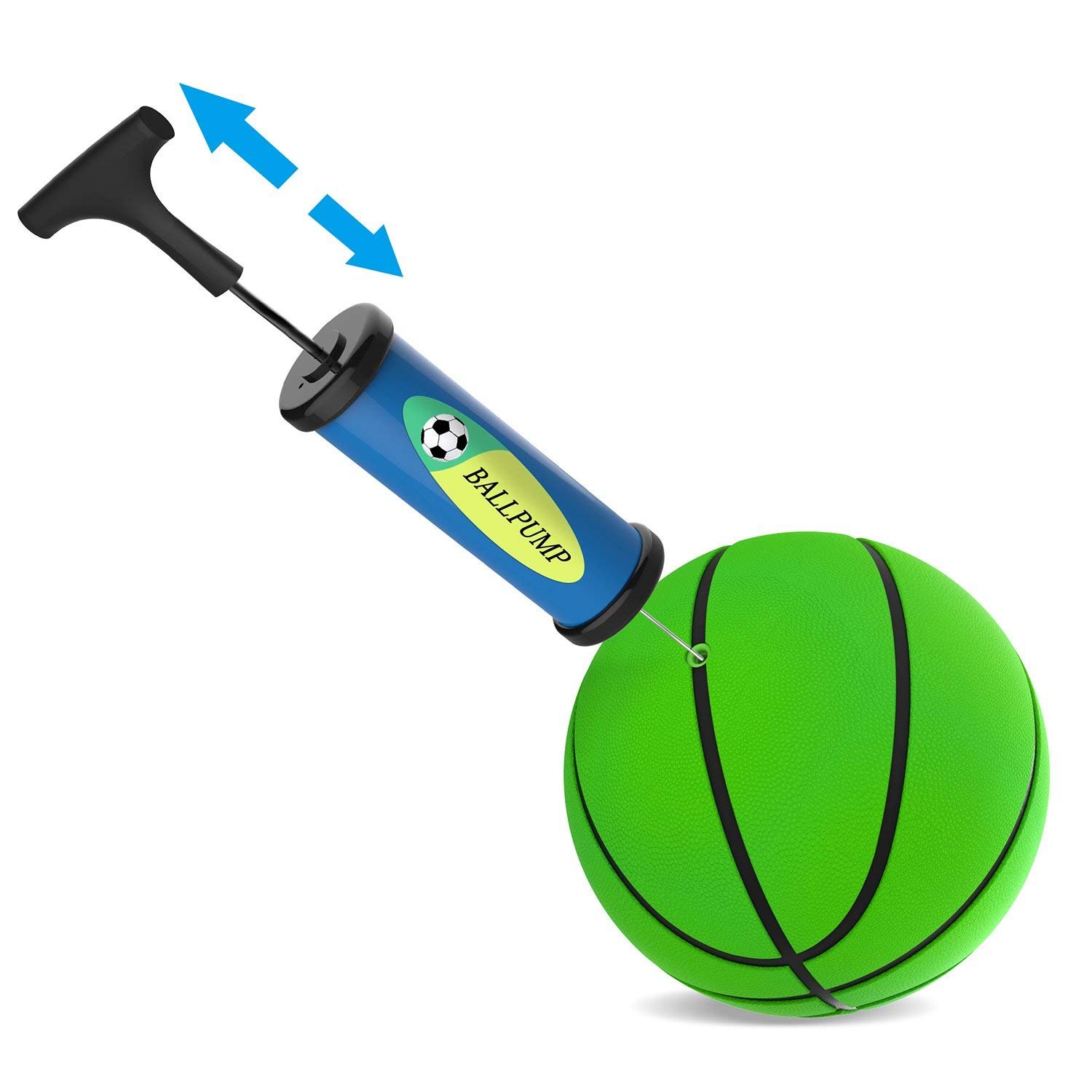 Mini Basketball for Kids,HUNFS 5 Inch Small Basketball (Soft and Bouncy +Bright Color+Environmental Protection Material)