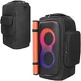 Speaker Cover Case Compatible with JBL PartyBox 120, Protective Dustproof Carrying Cover with Side Pockets for Outdoor Travel, Parties, Home Use