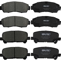 SIPAUTEC-Front & Rear Ceramic Brake Pads