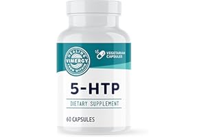 Vimergy 5-HTP Capsules– Clean Formula Supporting a Healthy Mood, Better Sleep and May Enhance Serotonin Levels.* Kosher and Vegan. – (60 ct.)