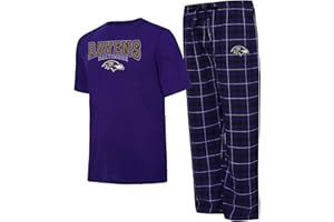 Concepts Sport Men's NFL Arctic T-Shirt & Pajama Pants Sleep Set