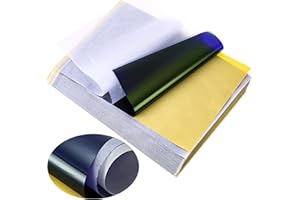AUDAB 38 Sheets Tattoo Transfer Paper, Stencil Paper for Tattooing, 8 1/4" x 11 3/4"