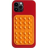 OCTOBUDDY Classic MAX - Silicone Suction Phone Case Adhesive Mount - Hands-Free, Strong Grip Holder for Selfies and Videos - 