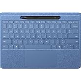 Microsoft Surface Pro Flex Keyboard with Slim Pen Bundle, 2-in-1 Alcantara keyboard for Surface Pro Copilot+ (11th Edition), 