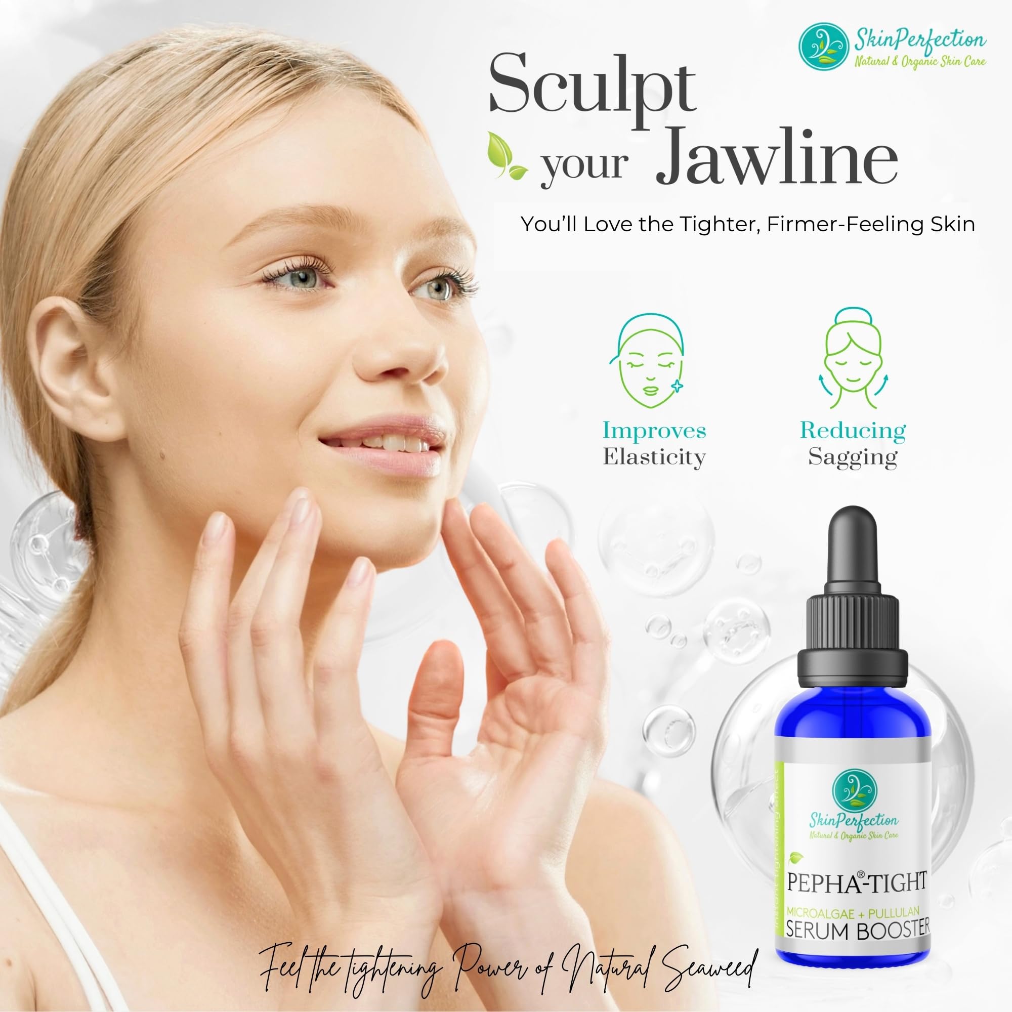 Skin Perfection Pepha Tight Marine Collagen Serum Booster for Anti-aging Skin Firming Algae Make Your Own Diy Anti-aging Skincare Cosmetics and Beauty Products