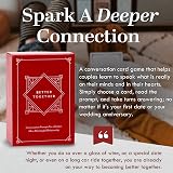 Better Together Couples Conversation Cards Game 100 Questions Date Night view 4