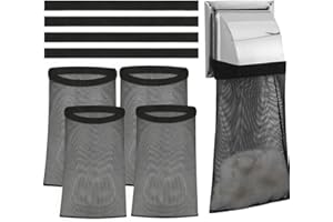 4Pcs Dryer Lint Dust Bag, Trap Catcher for Vent, Outside Lint Trap Bag