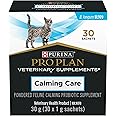 Purina Pro Plan Veterinary Supplements Calming Care Powdered Cat Calming Probiotic - 1 g Sachet (30 Pack)