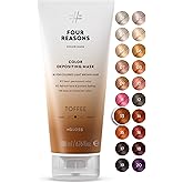 FOUR REASONS Toffee Toning Treatment - Color Depositing Conditioner for Color-Treated Hair - Semi Permanent Hair Toner, Vegan and Cruelty-Free (27 Shades), 6.76 fl oz