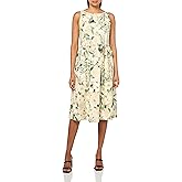 Anne Klein Women's Fit and Flare Midi