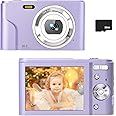 Digital Camera for Kids Boys and Girls - 36MP Children's Camera with 32GB SD Card，Full HD 1080P Rechargeable Electronic Mini 