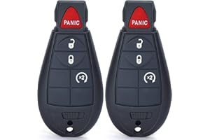 2× Keyless Smart Remote Car Key Fob Replacement for Dodge Ram 1500 2500 3500 Truck Pickup 2009 2010 2011 2012 Journey Challen