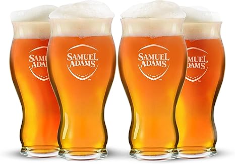 Amazon Com Samuel Sam Adams Boston Lager Sensory Pint Beer Glass 22oz Set Of 4 Mixed Drinkware Sets Amazon Com Samuel Sam Adams Boston Lager Sensory Pint Beer Glass 22oz Set Of 4 Mixed Drinkware Sets