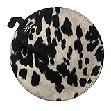 Big Fat Snare Drum - Cow Moo Faux Suede