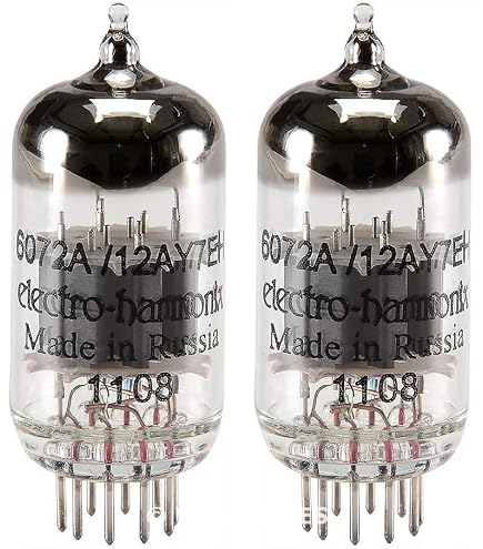 Amazon.com: Electro-Harmonix 12AY7 / 6072A Vacuum Tube : Musical