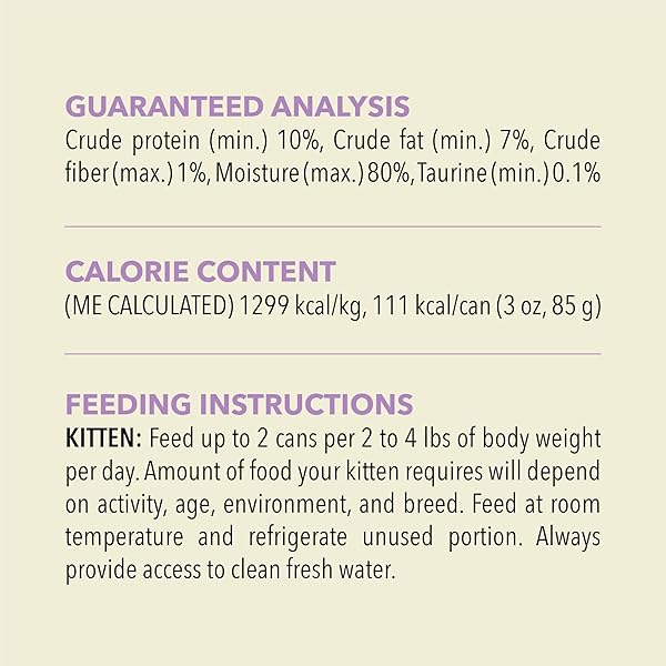 ACANA PREMIUM PATE KITTEN WET CAT FOOD IN BONE BROTH CHICKEN + TUNA RECIPE 3OZ CANS (24 COUNT)