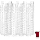 Bekith 1000 Pack Communion Cups, Plastic Disposable Cup Fits Standard Holy Communion Trays, 0.5 Ounce, Clear