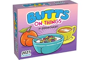 Butts on Things 2027 Day-to-Day Calendar