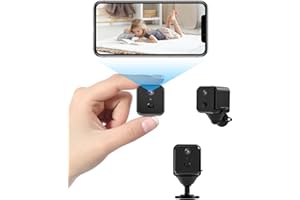 KinetCam Wireless Spy Camera Hidden Camera,Wi-Fi Small Camera for Indoor Security,4K HD,120-Day Standby Battery Life, Auto Night Vision, AI Motion Detection,Nanny Cam Hidden Mini Camera,Easy to Use