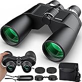 Deesoo 12-36x50 HD Binoculars for Adults - High Powered Binoculars with Clear Low Light Vision for Bird Watching - Zoom Binocular with Large View for Hunting Cruise Ship Travel Hiking Opera