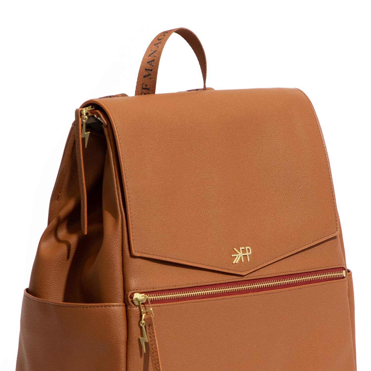 Freshly Picked Classic II Diaper Bag Backpack, Wipeable Vegan Leather With Changing Pad (Harry Potter V2)