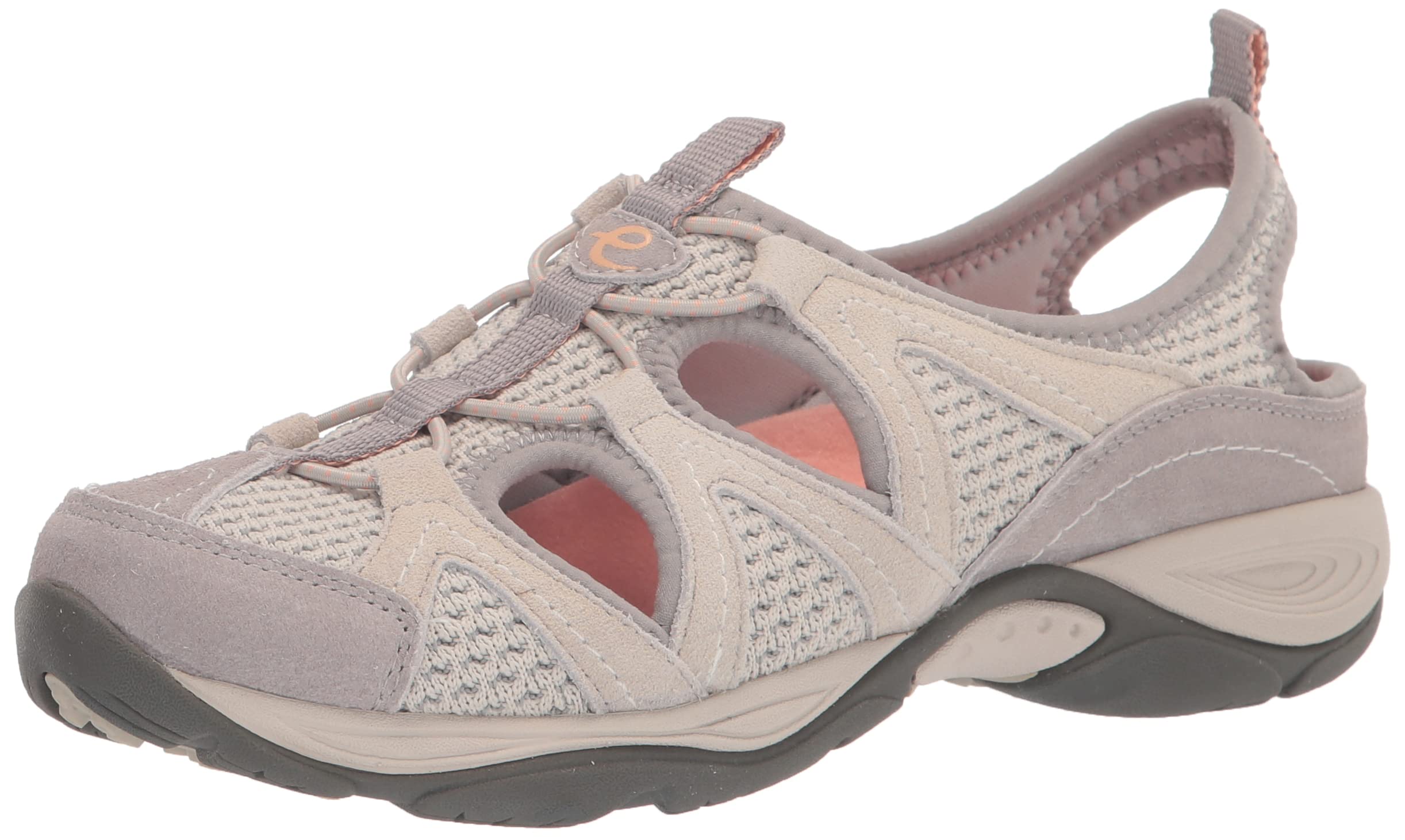Easy Spirit Earthen Womens Slip On 12 BM US Light GreyCoral Paloma