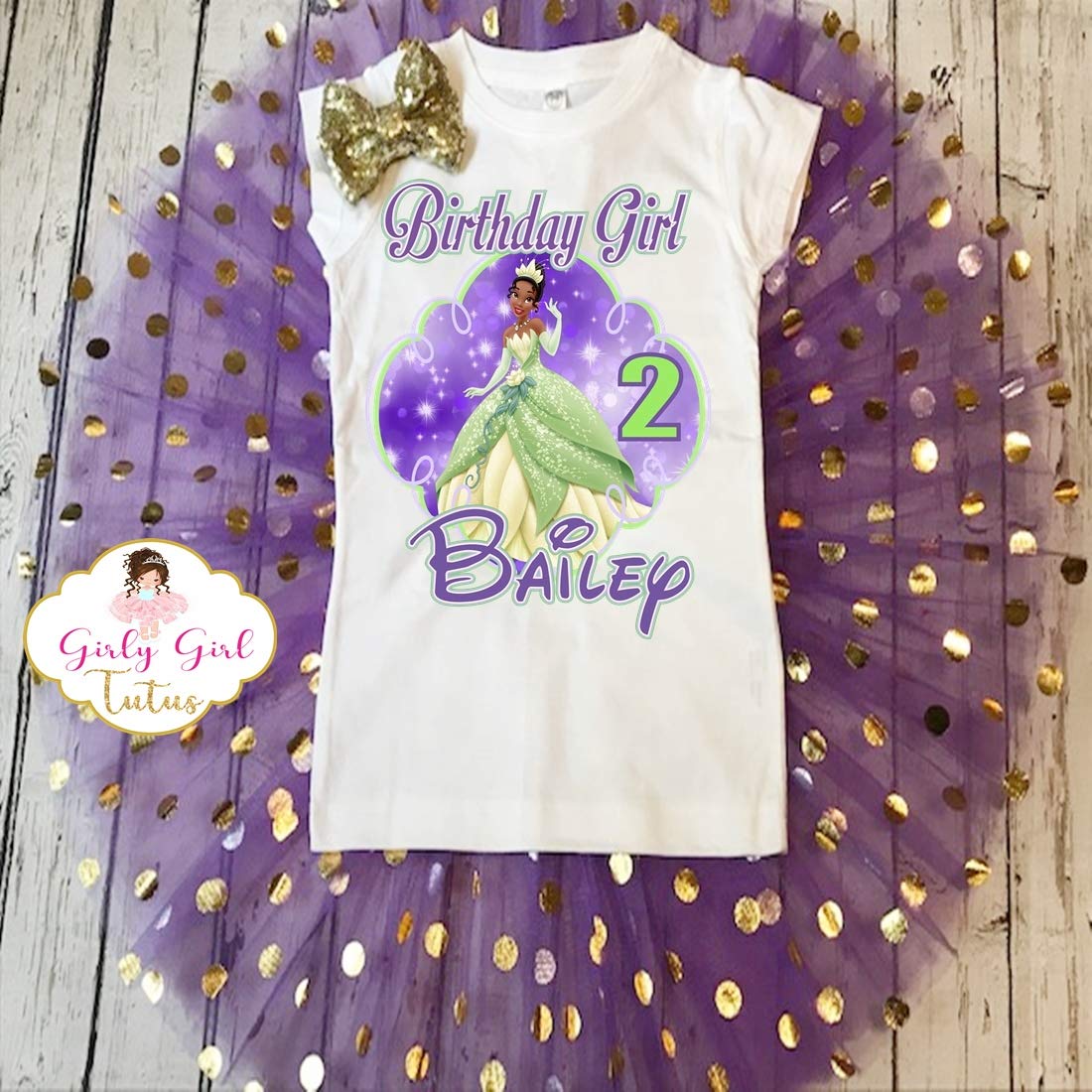 princess and the frog birthday outfit