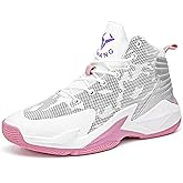 CJSPORX Men Women Basketball Shoes Breathable Non Slip Outdoor Fashion Sneakers