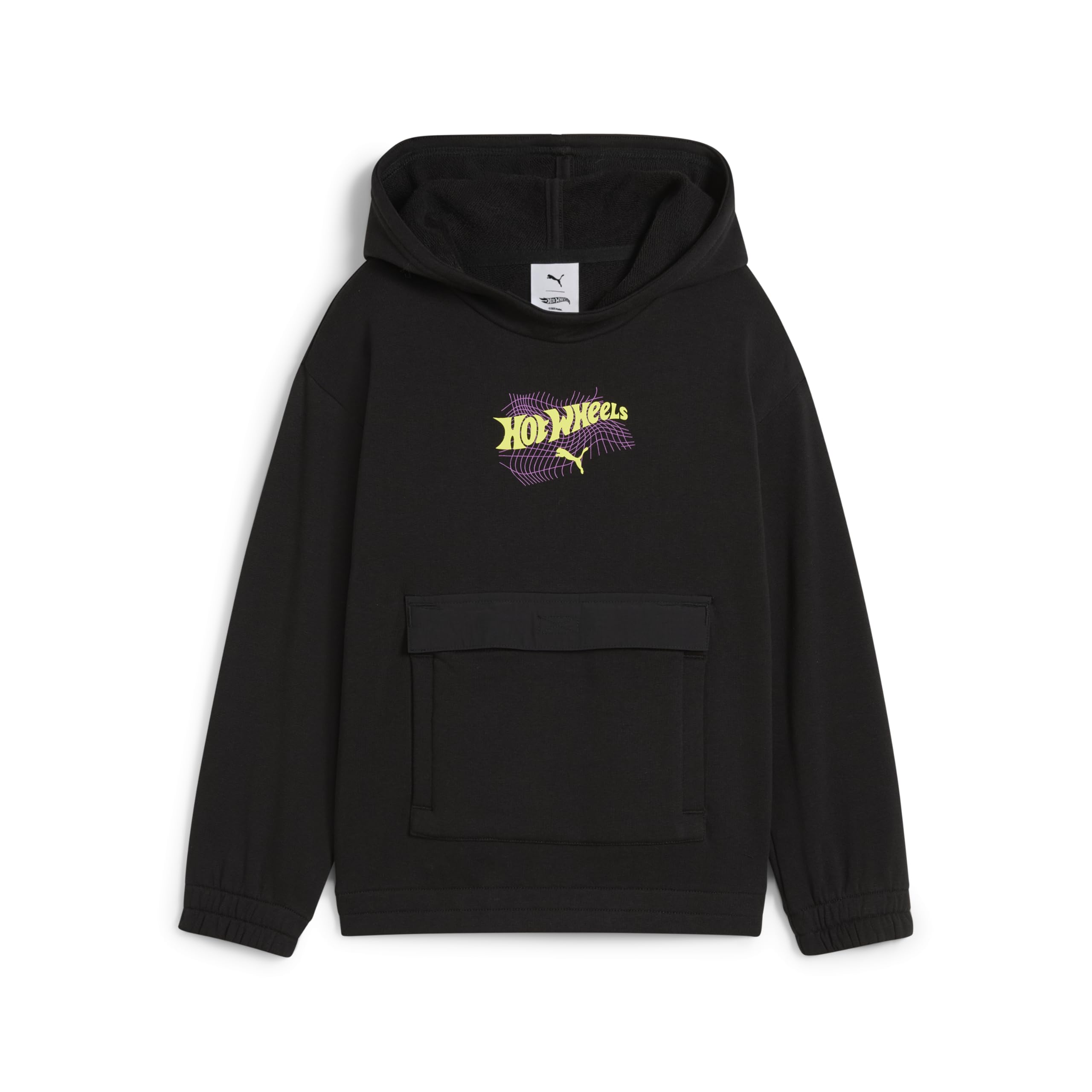 PUMA x Hot Wheels Relaxed Graphic Hoodie, Black, 5 Image