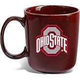 The Memory Company Officially Licensed NCAA 15oz Artisan Faded Rim Ceramic Coffee Mug - Premium Fan Drinkware with Team Logo, For Home, Office & Game Day